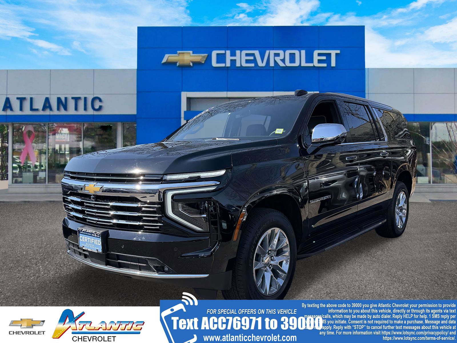 Certified 2025 Chevrolet Suburban Premier AWD/4WD image 1