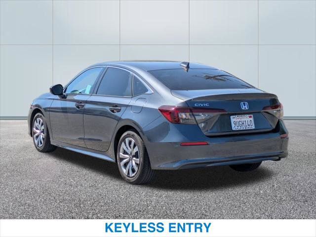 Certified 2025 Honda Civic LX image 9