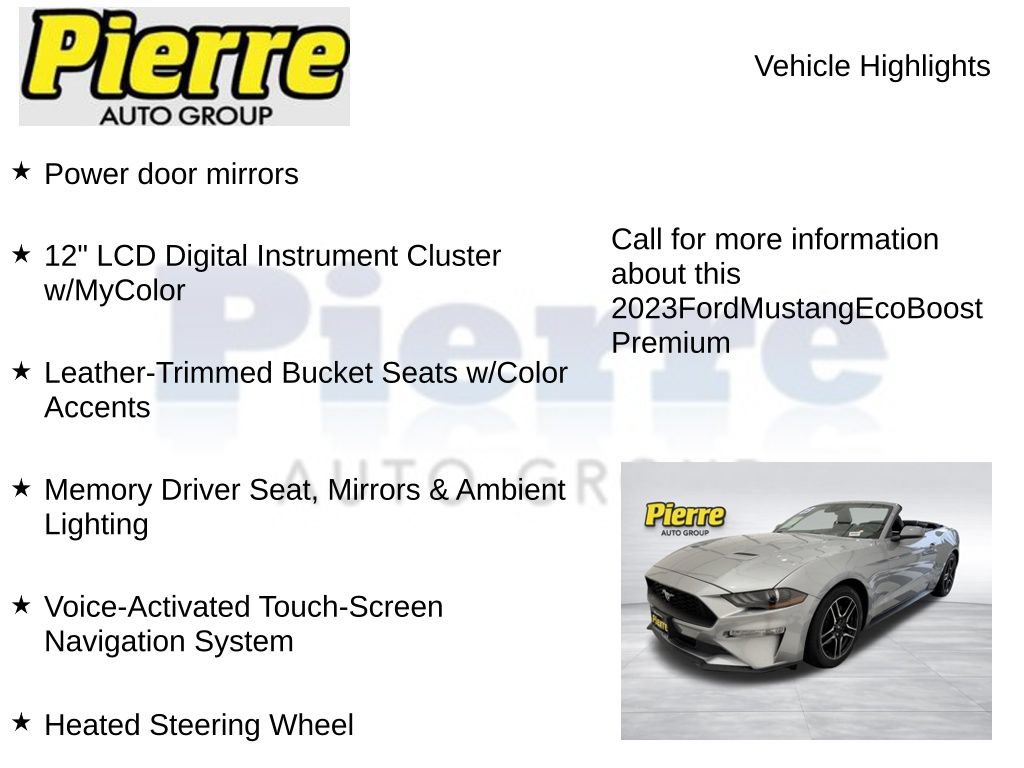 Used 2023 Ford Mustang Premium RWD image 22