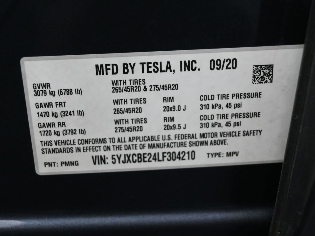 Used 2020 Tesla Model X Long Range image 9