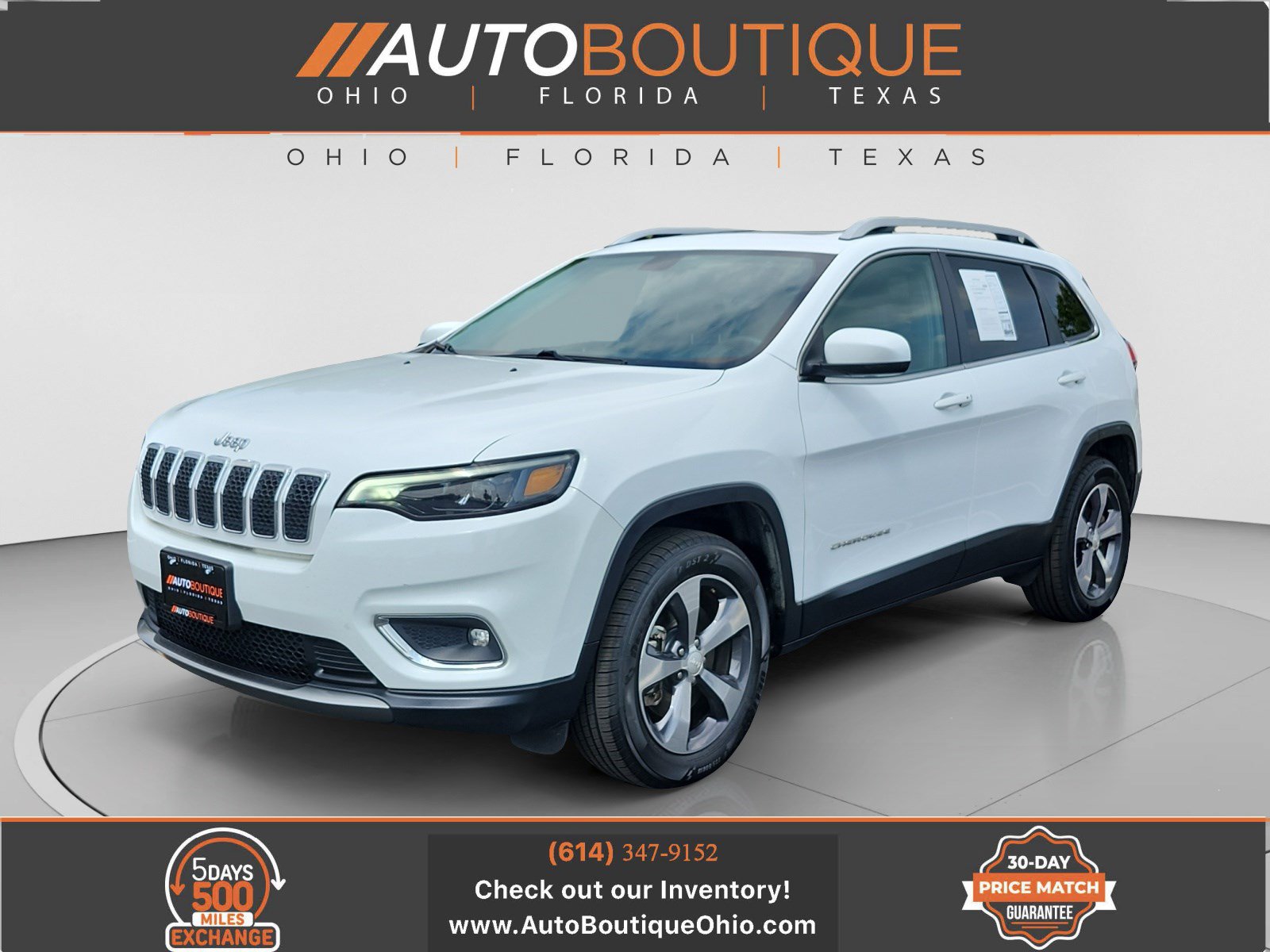 Used 2019 Jeep Cherokee Limited AWD/4WD image 1