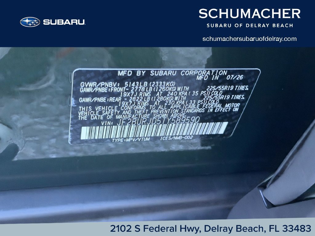 New 2026 Subaru Outback Touring XT AWD/4WD image 13
