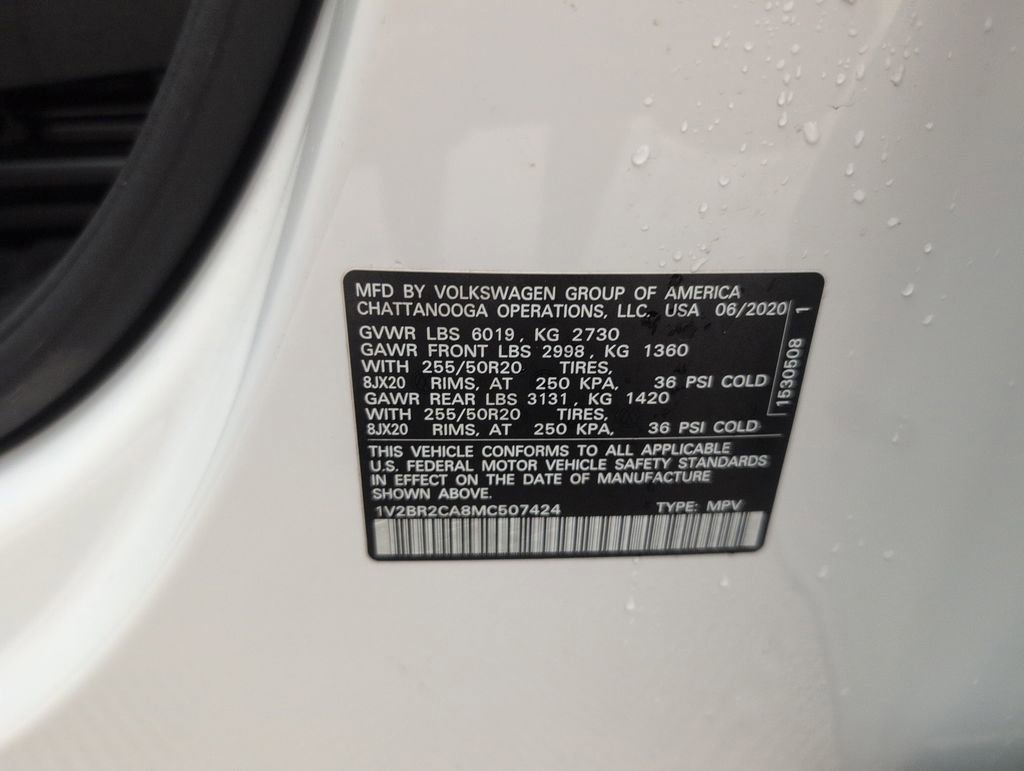 Used 2021 Volkswagen Atlas SEL AWD/4WD image 42