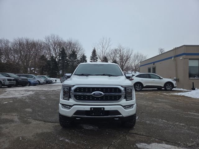 Certified 2021 Ford F150 Platinum w/ Equipment Group 701A High image 2