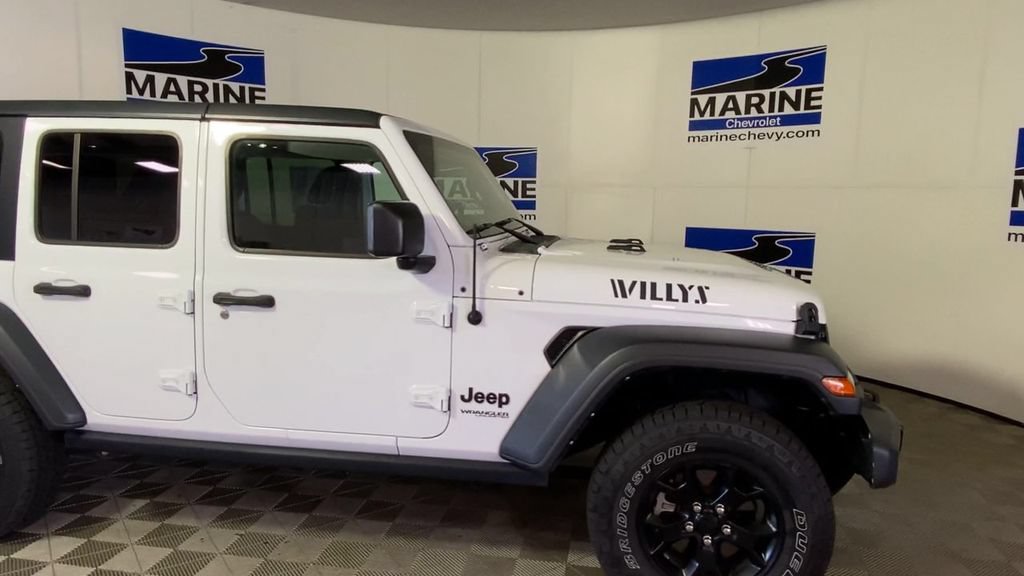 Used 2022 Jeep Wrangler Unlimited Sport AWD/4WD image 3