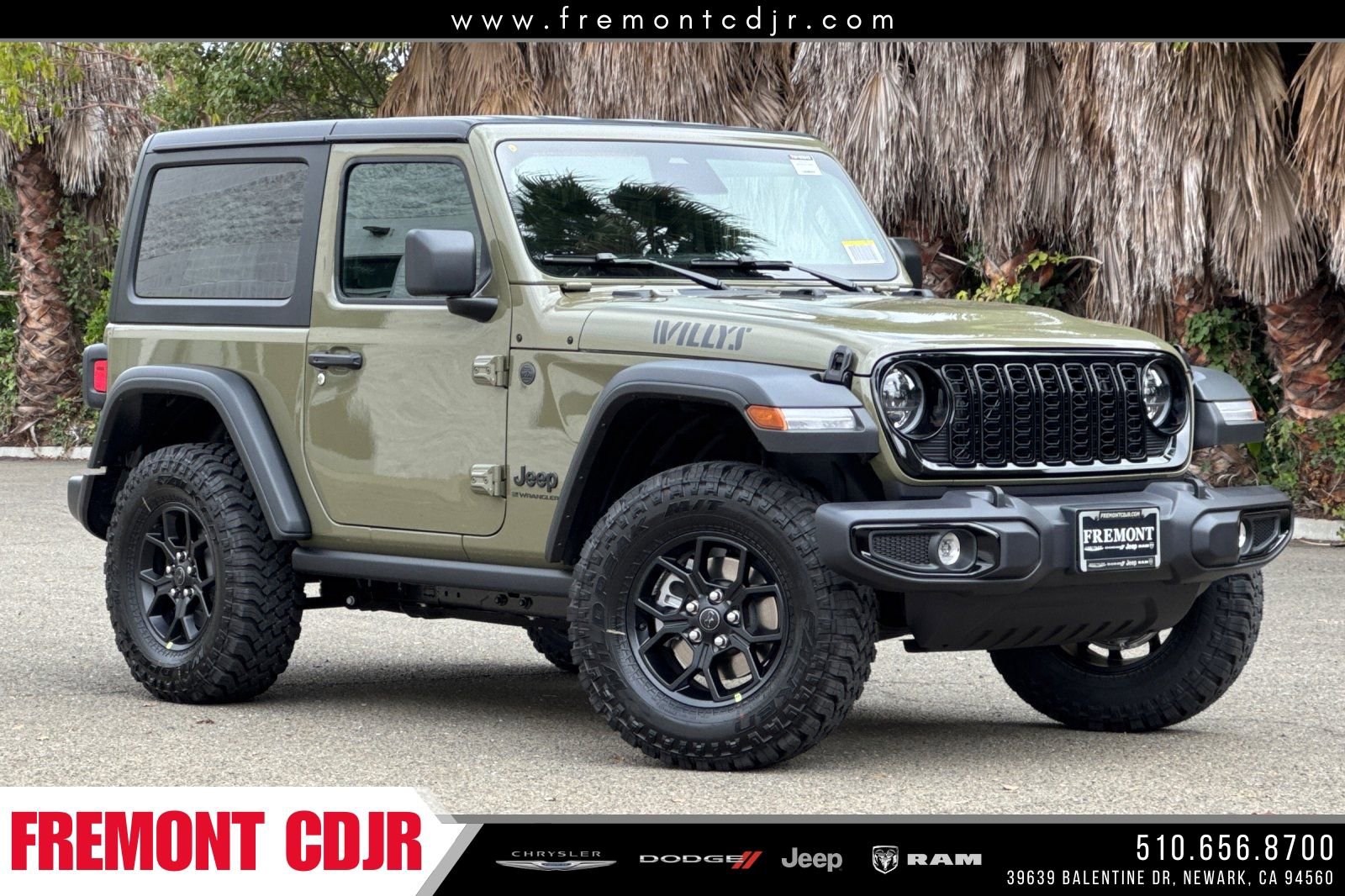 New 2026 Jeep Wrangler Willys image 1