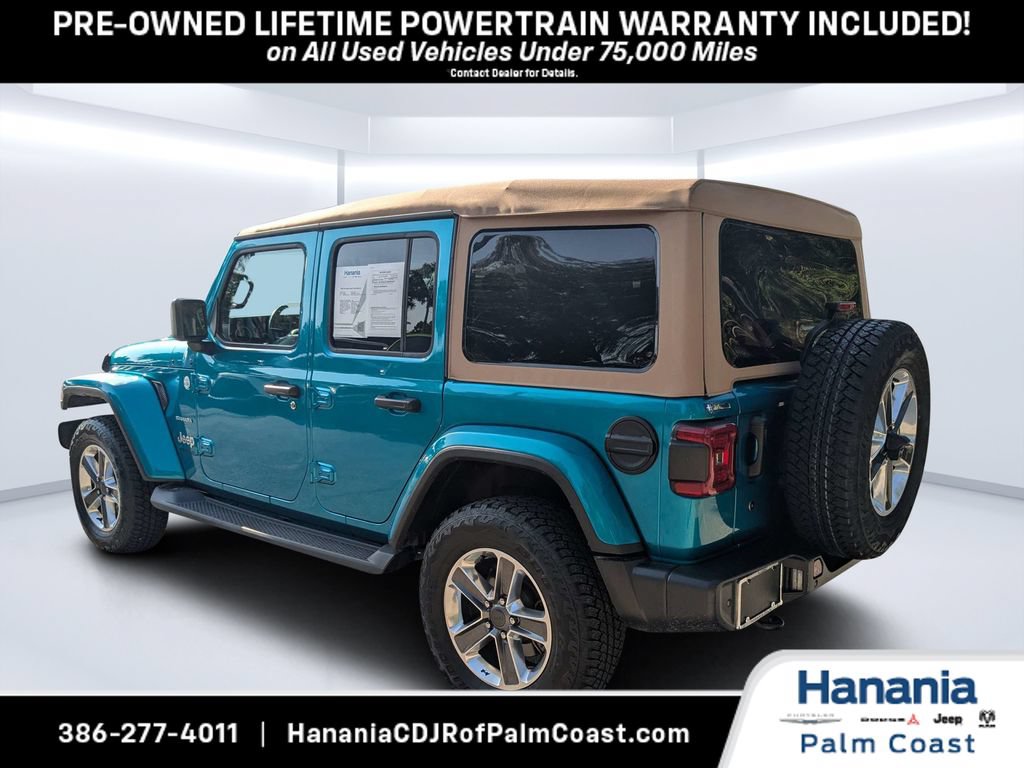 Used 2020 Jeep Wrangler Unlimited Sahara w/ Dual Top Group AWD/4WD image 5