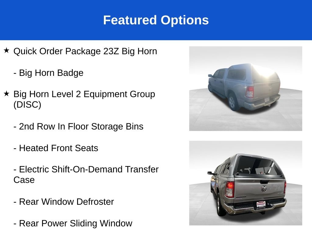 Used 2023 RAM 1500 Big Horn image 3