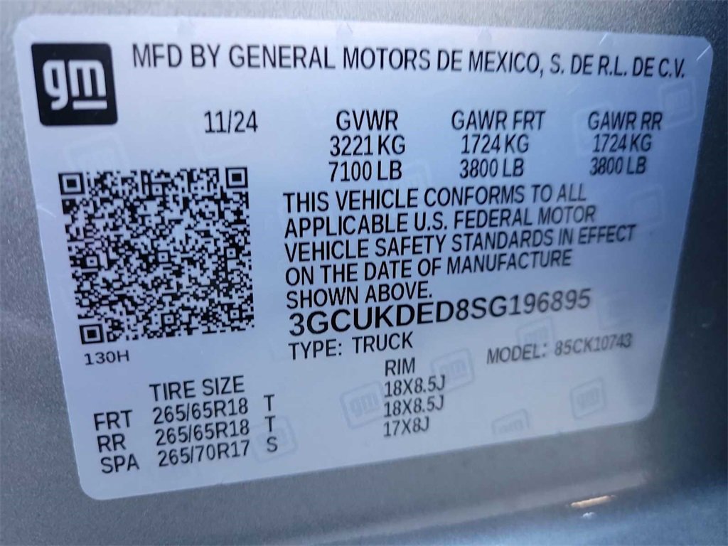 New 2025 Chevrolet Silverado 1500 LT w/ Z71 Off-Road Package image 33