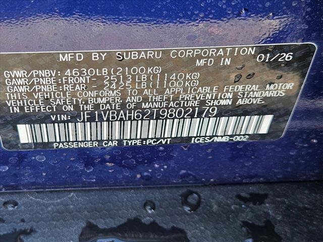 New 2026 Subaru WRX Premium image 17