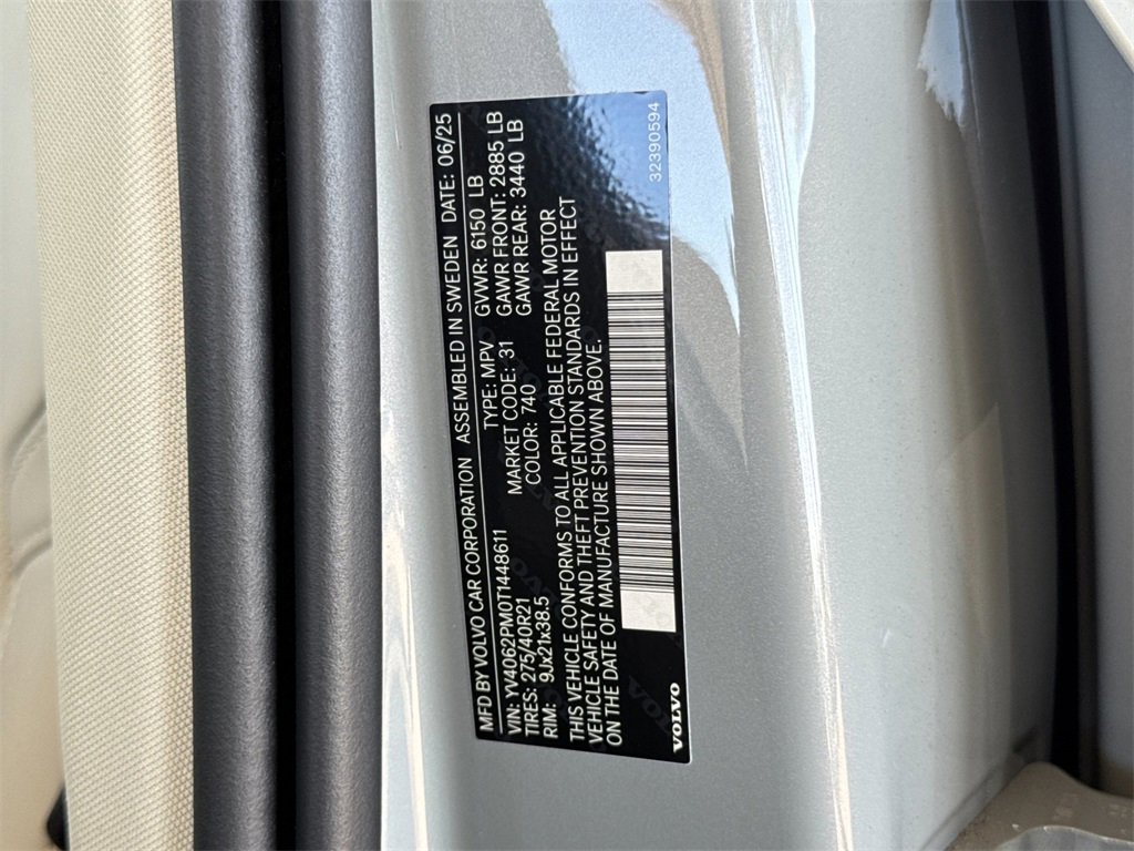 New 2026 Volvo XC90 B6 Ultra image 29