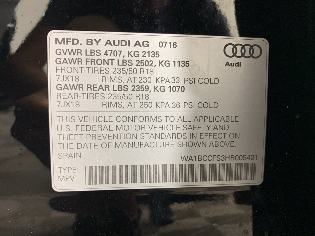 Used 2017 Audi Q3 2.0T Premium w/ Convenience Package image 12