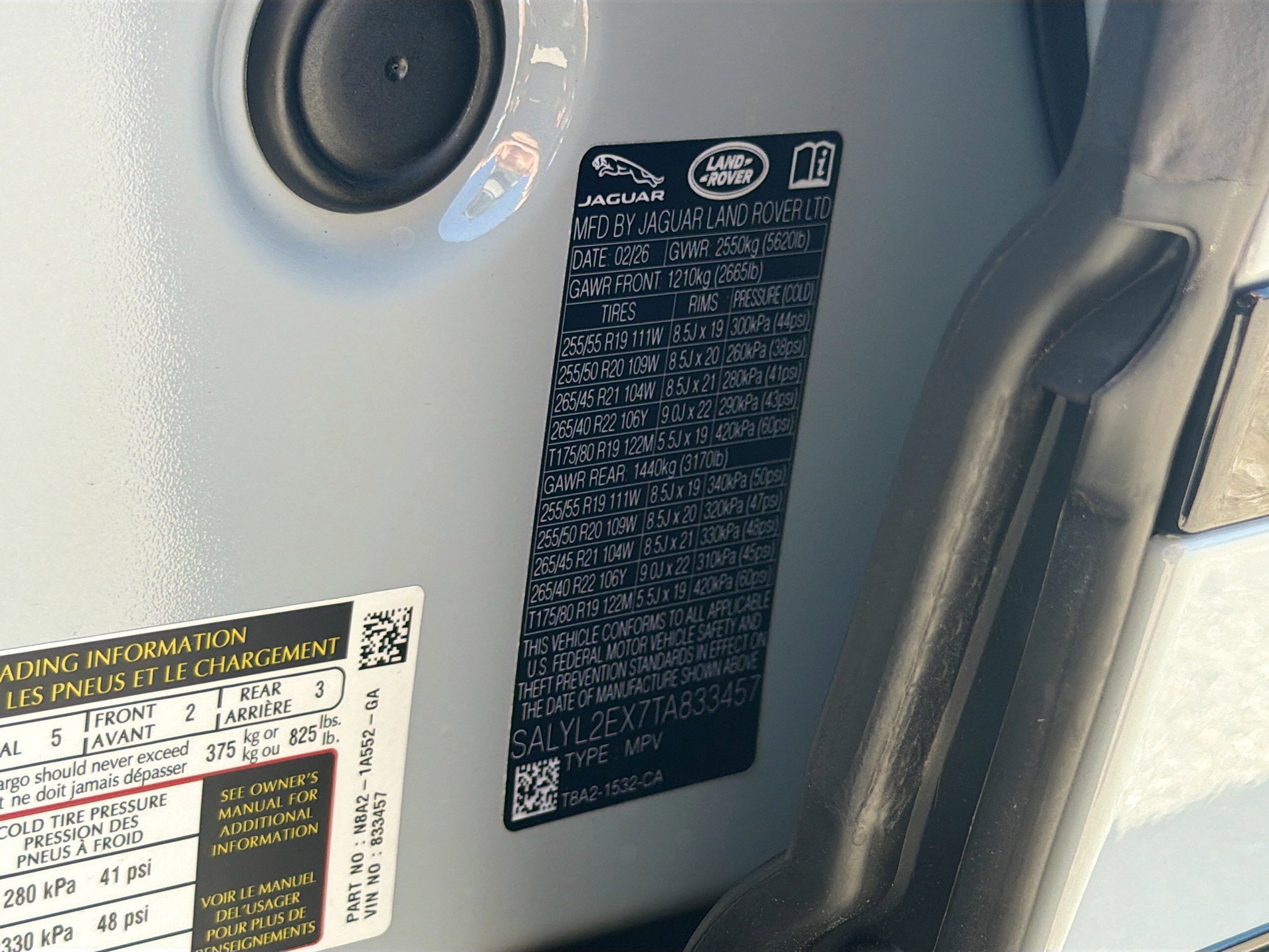 New 2026 Land Rover Range Rover Velar Dynamic SE image 42