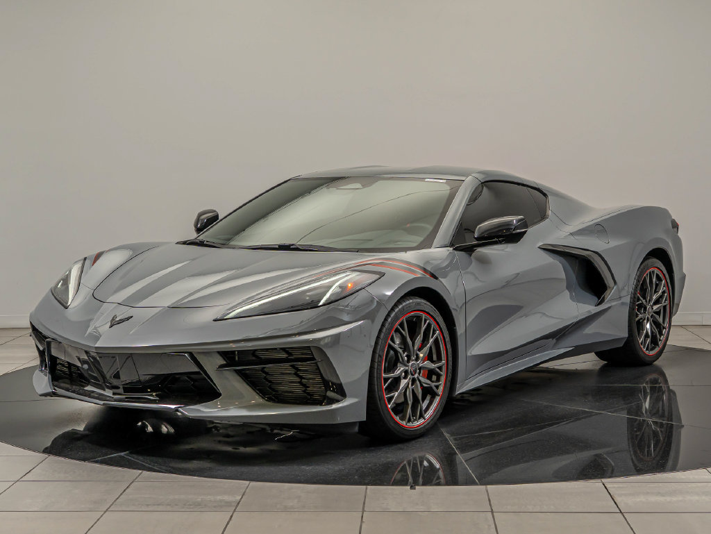 Used 2025 Chevrolet Corvette Stingray Coupe w/ Battery Protection Package RWD image 1