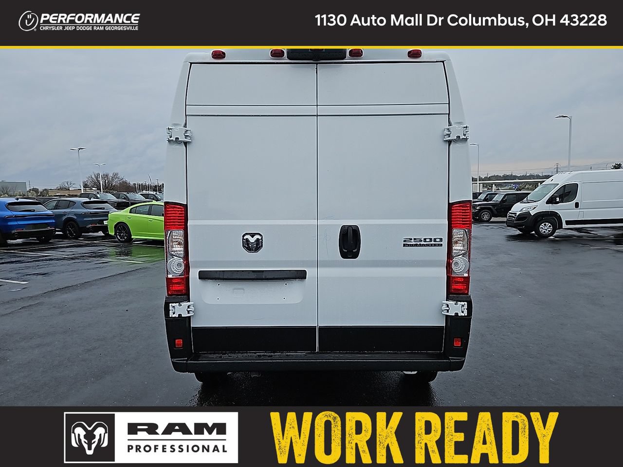 New 2025 RAM ProMaster 2500 w/ Quick Order Package 22G SLT FWD image 5