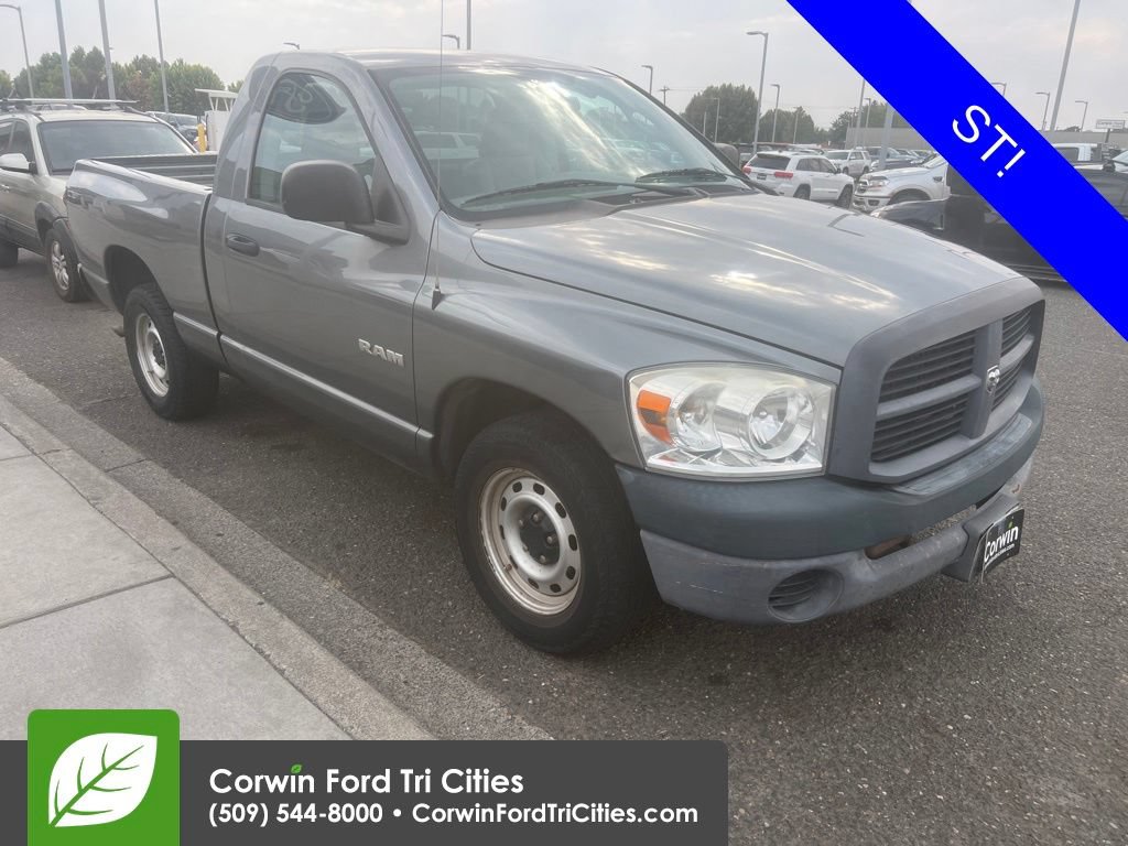 Used 2008 Dodge Ram 1500 Truck ST w/ Popular Equipment Group RWD image 1