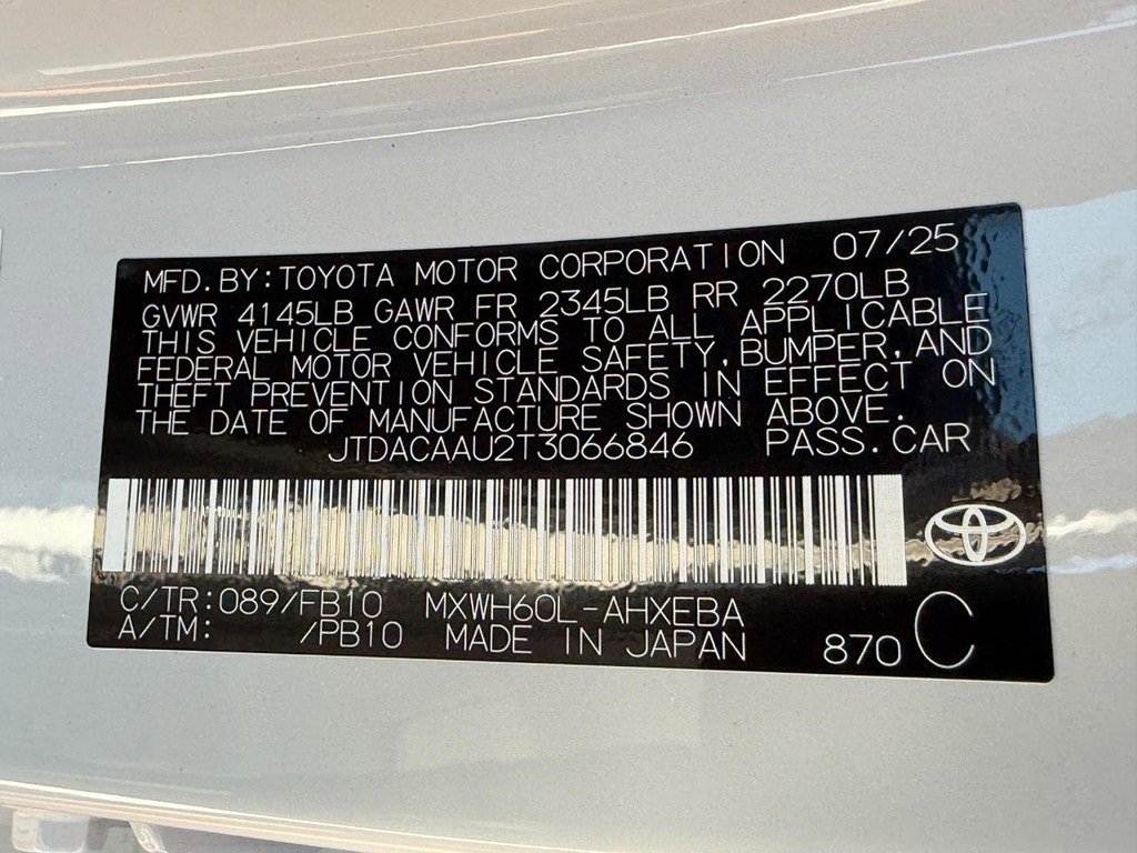 New 2026 Toyota Prius LE image 17