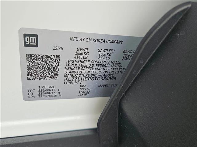 New 2026 Chevrolet Trax LT w/ Sunroof Package image 17