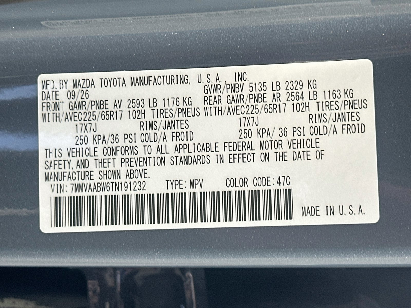 New 2026 MAZDA CX-50 2.5 Hybrid w/ Cargo Package AWD/4WD image 33
