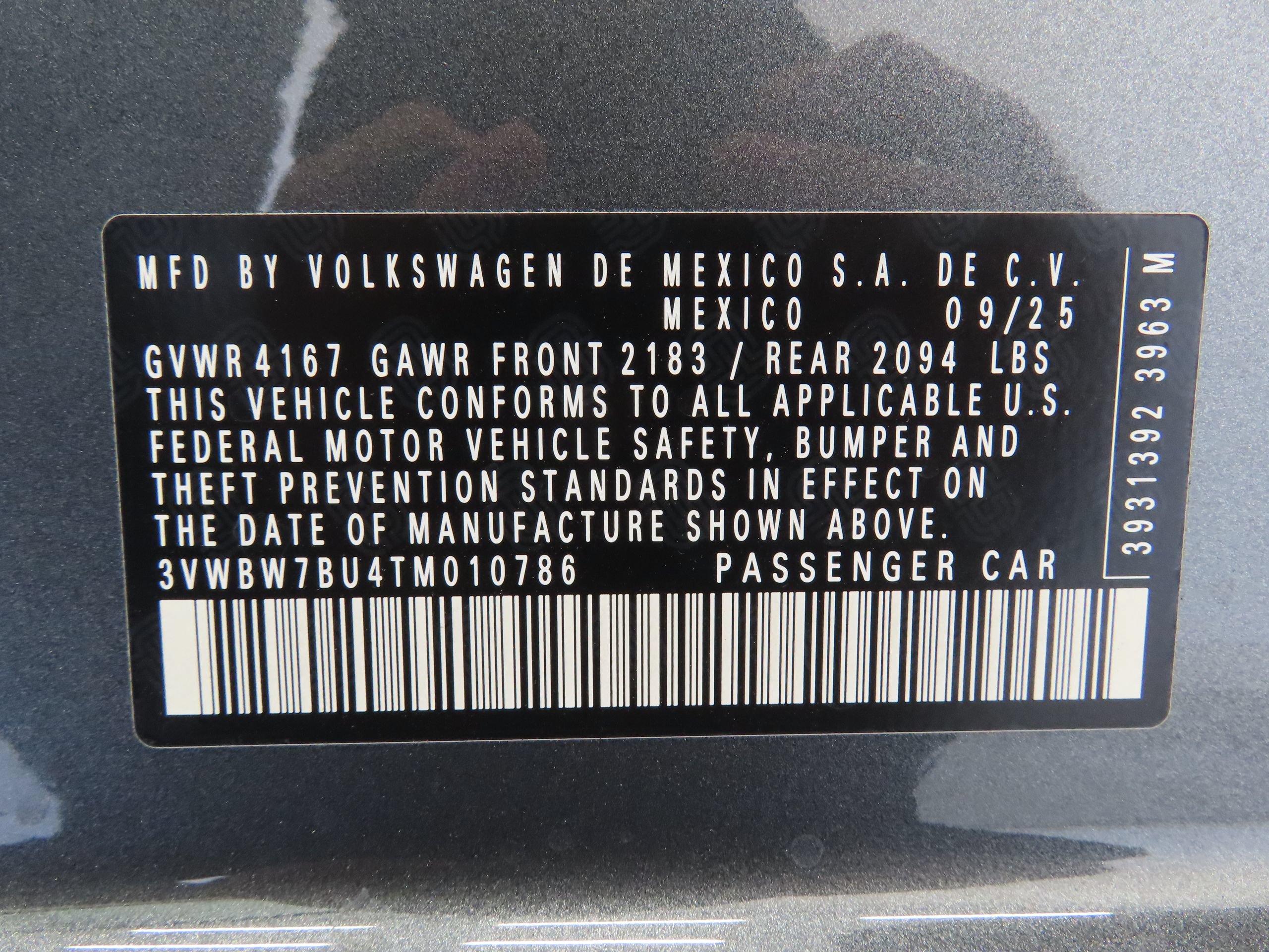 New 2026 Volkswagen Jetta Sport FWD image 27