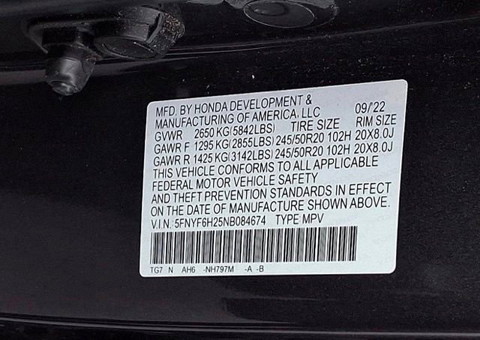 Used 2022 Honda Pilot Special Edition image 23