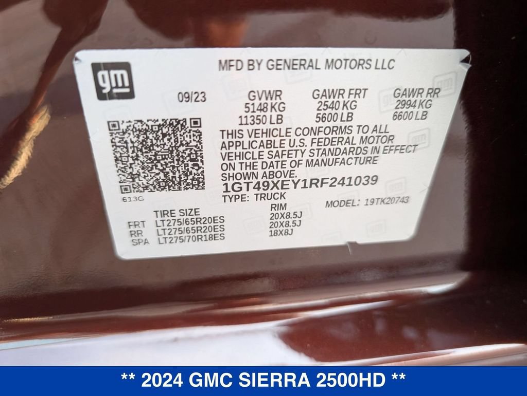 Used 2024 GMC Sierra 2500 Denali Ultimate AWD/4WD image 31