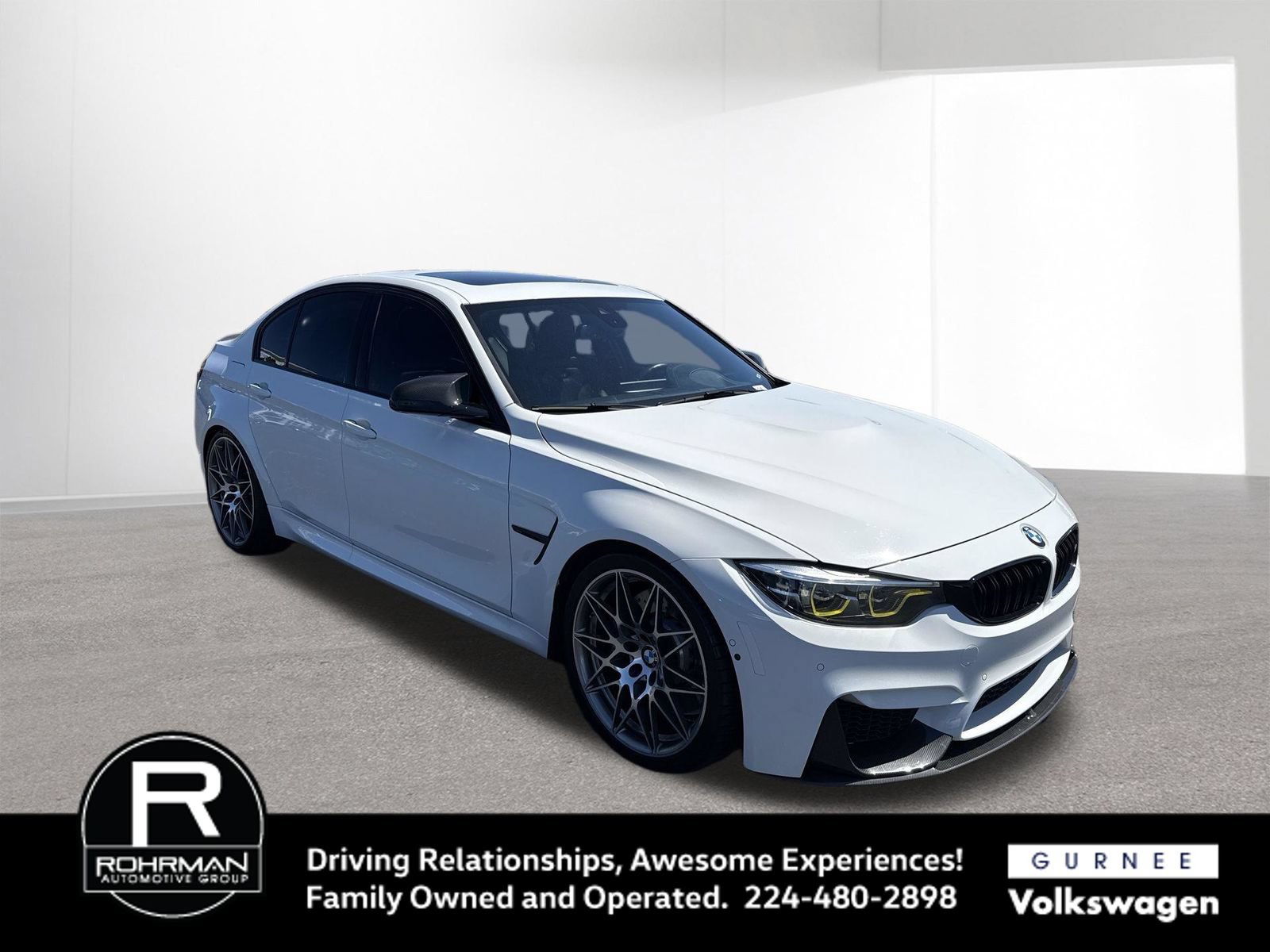 Used 2018 BMW M3 RWD image 2