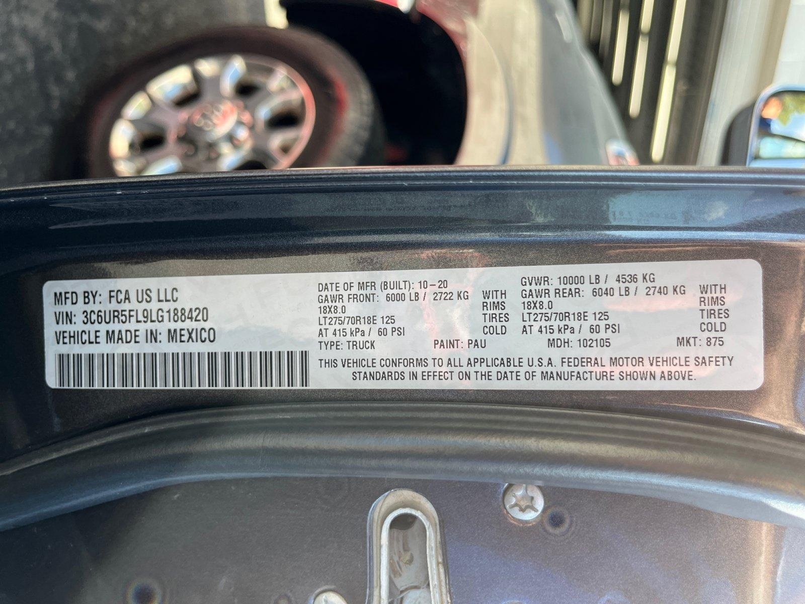 Used 2020 RAM 2500 Laramie AWD/4WD image 31