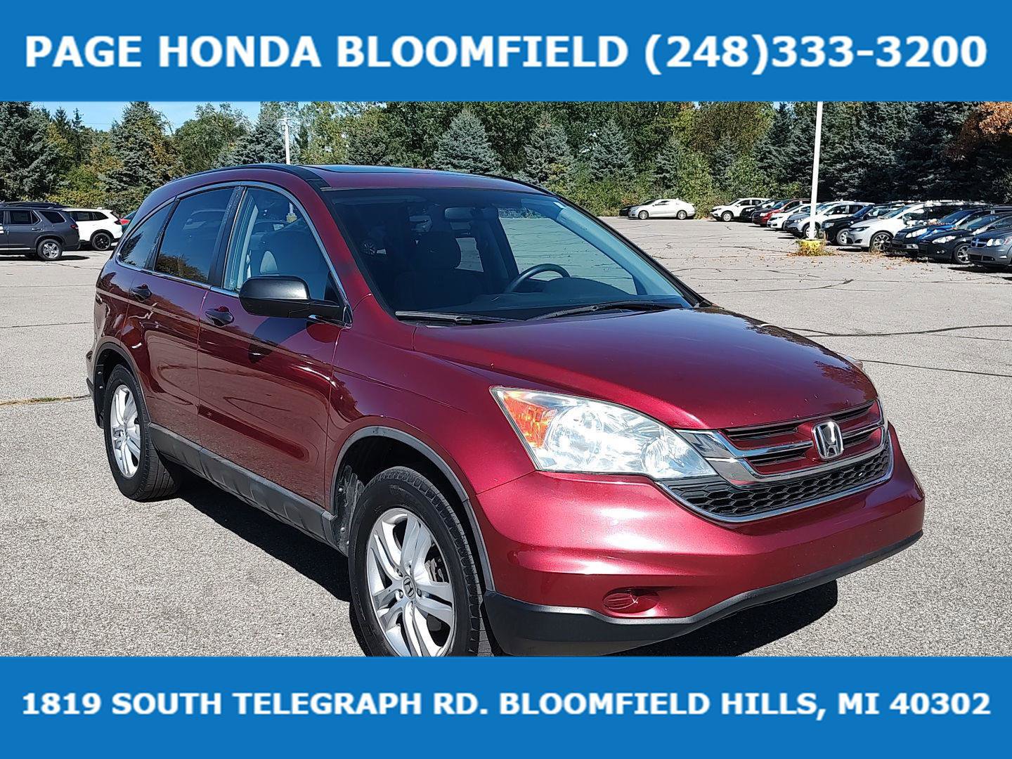 Used 2010 Honda CR-V EX