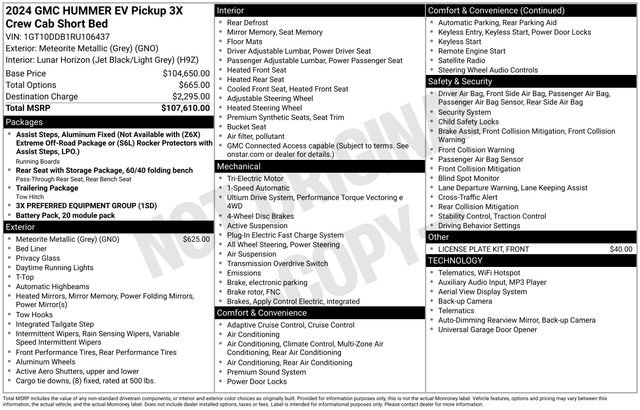 Used 2024 GMC Hummer EV 3X image 20
