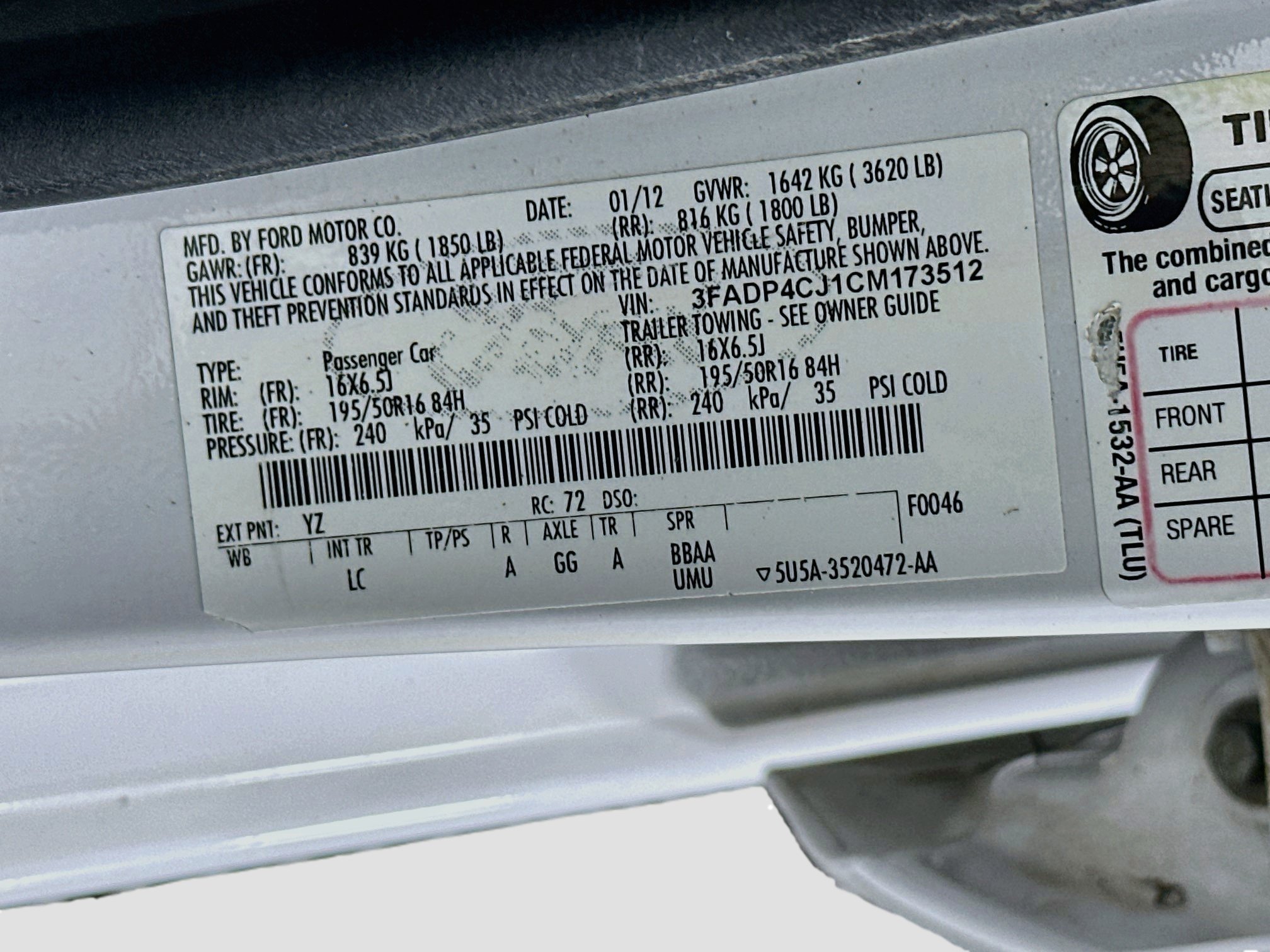 Used 2012 Ford Fiesta SEL FWD image 12