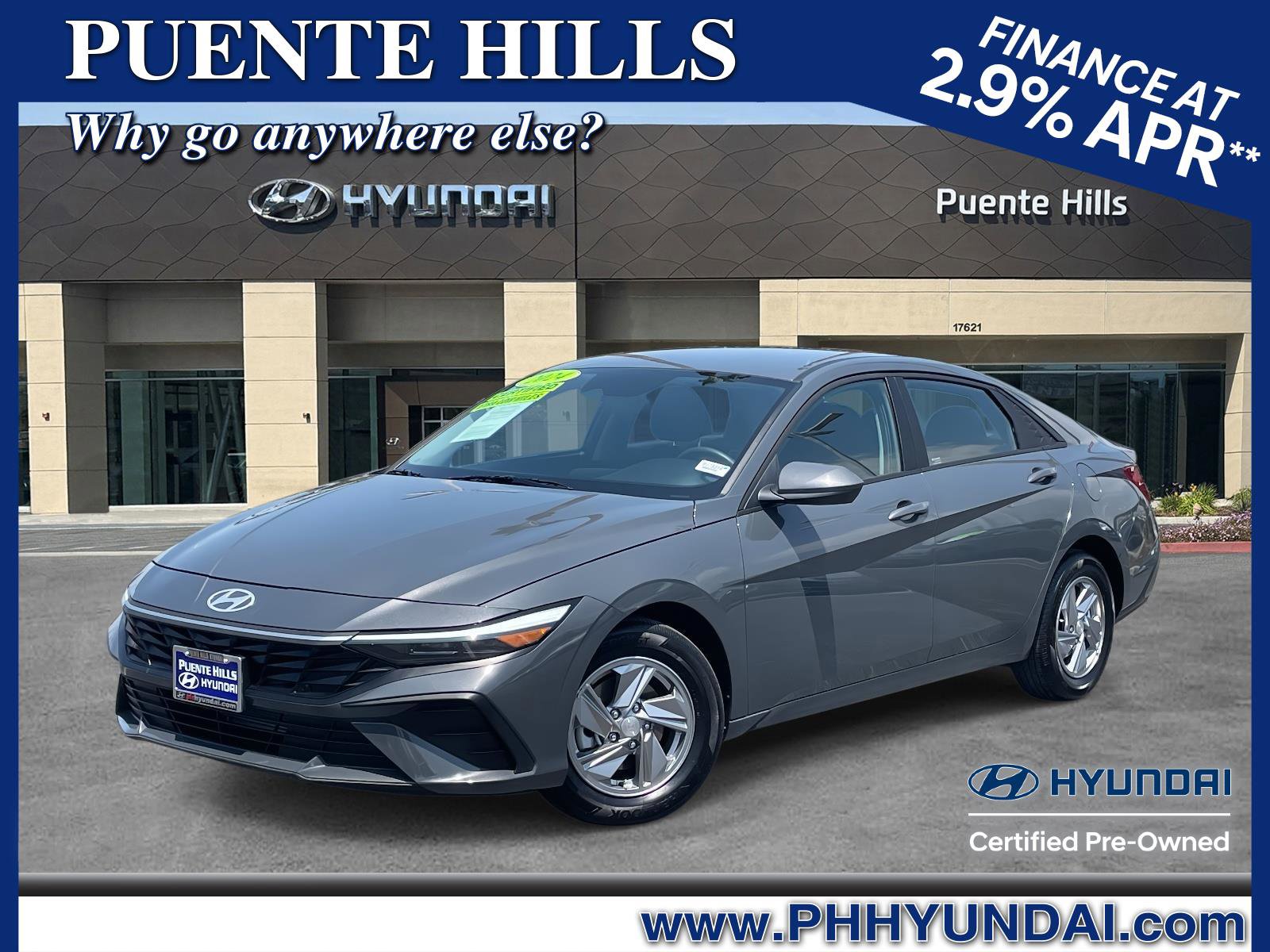 Certified 2024 Hyundai Elantra SE