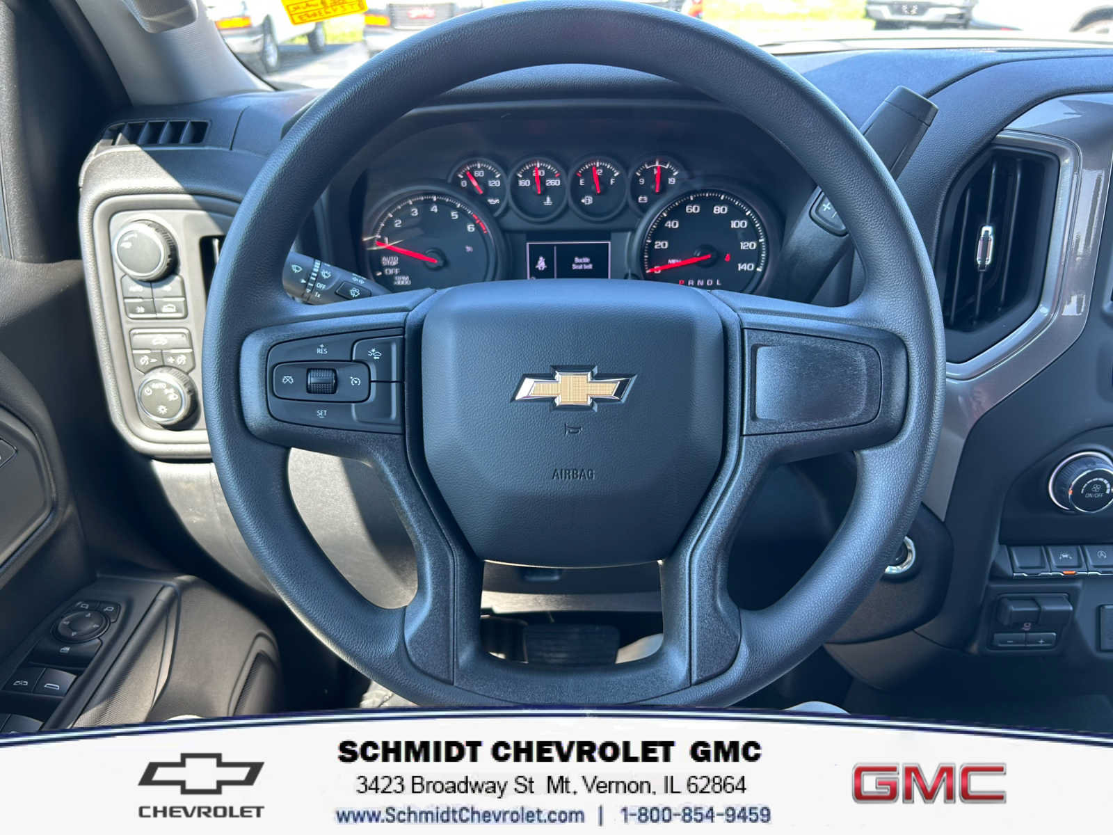 New 2026 Chevrolet Silverado 1500 Custom w/ Turbomax Blackout Package AWD/4WD image 15