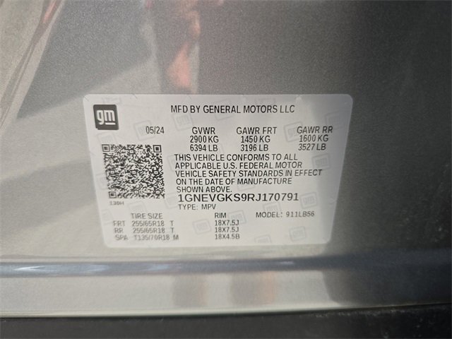 Used 2024 Chevrolet Traverse LT image 32