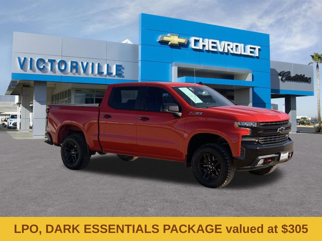 Certified 2021 Chevrolet Silverado 1500 LT Trail Boss w/ LPO, Dark Essentials Package image 3