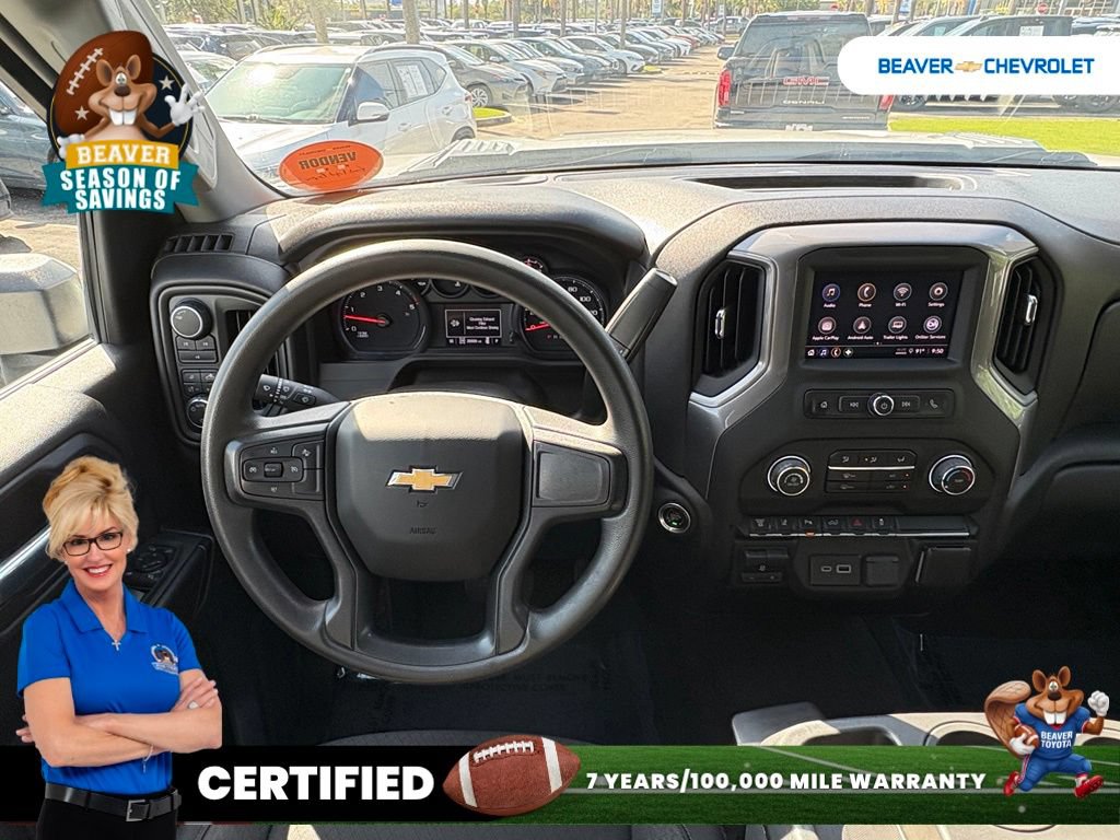 Used 2024 Chevrolet Silverado 2500 Custom w/ Custom Value Package AWD/4WD image 15