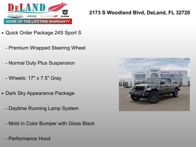 New 2026 Jeep Gladiator Sport AWD/4WD image 12