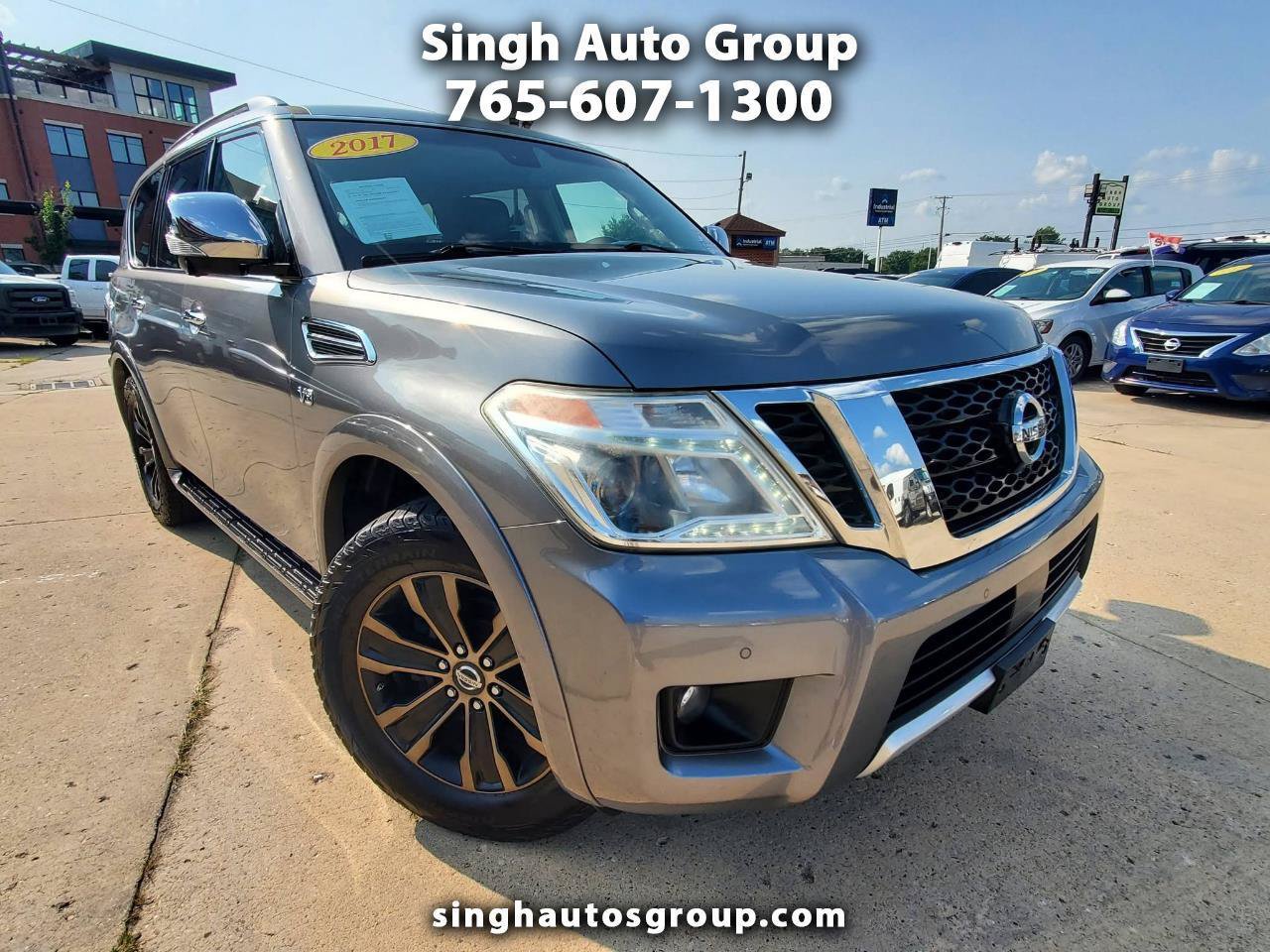 Used 2017 Nissan Armada Platinum w/ Captain Seat Package AWD/4WD image 1