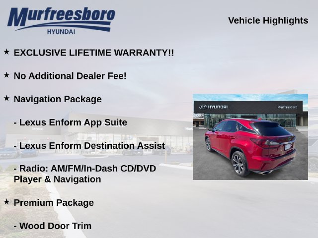 Used 2019 Lexus RX 350 FWD w/ Navigation Package image 5