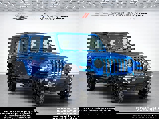 Certified 2022 Jeep Wrangler Unlimited Sahara w/ Cold Weather Group image 1