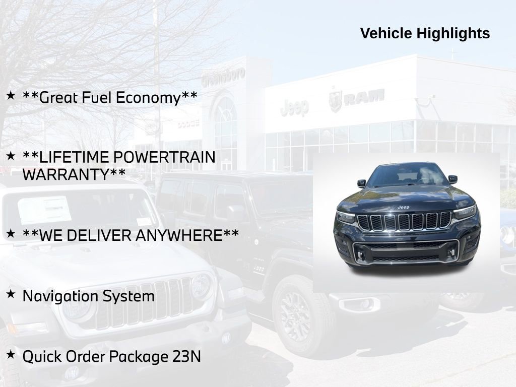 Used 2023 Jeep Grand Cherokee Overland AWD/4WD image 5