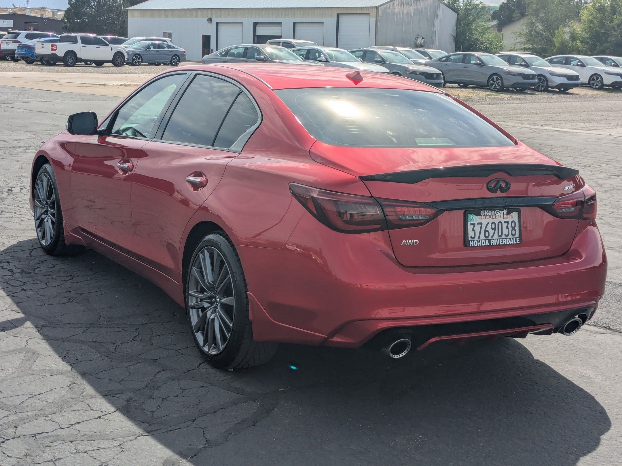 Used 2021 INFINITI Q50 Red Sport 400 AWD/4WD image 8