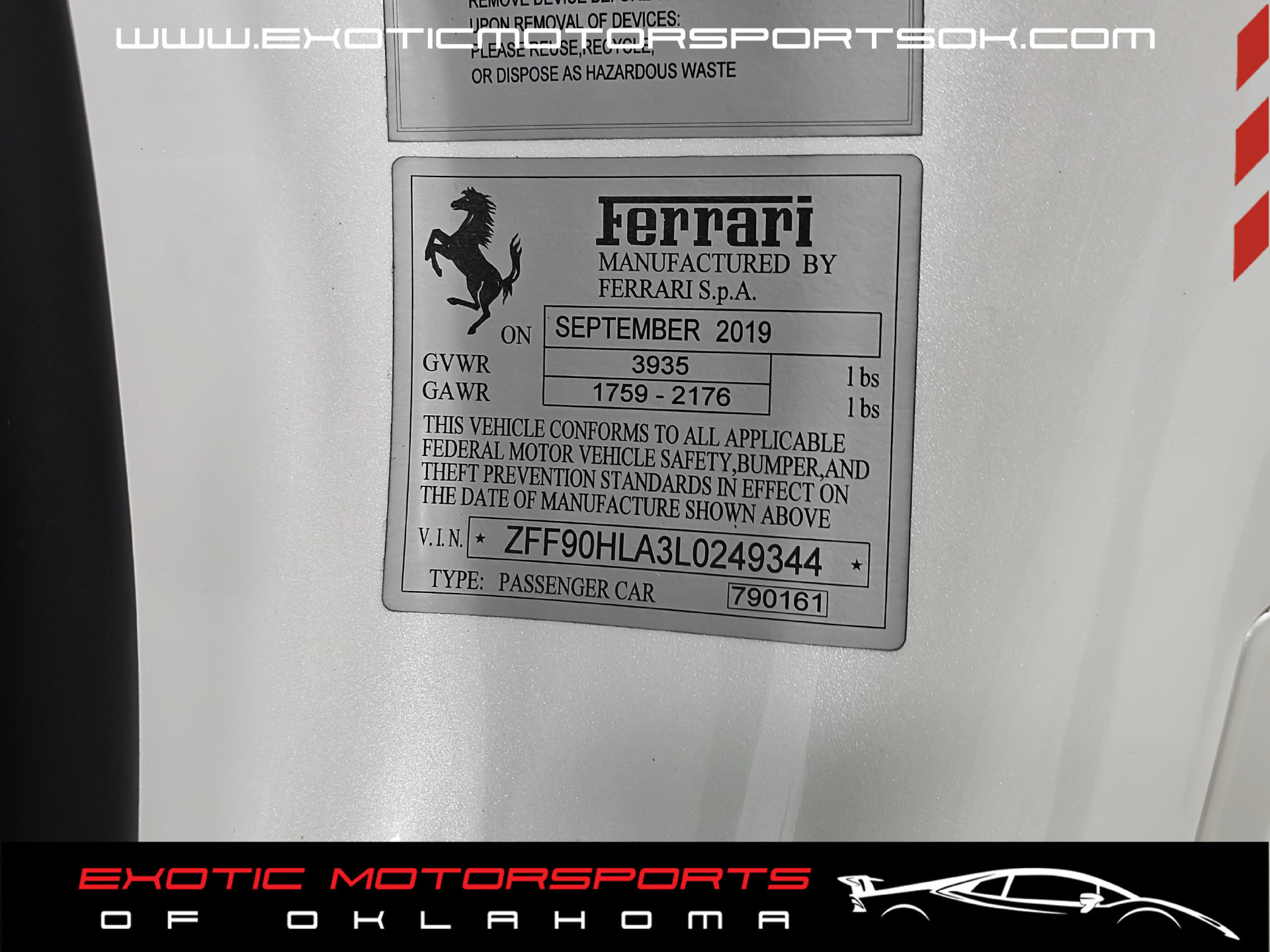 Used 2020 Ferrari 488 Pista Coupe RWD image 34