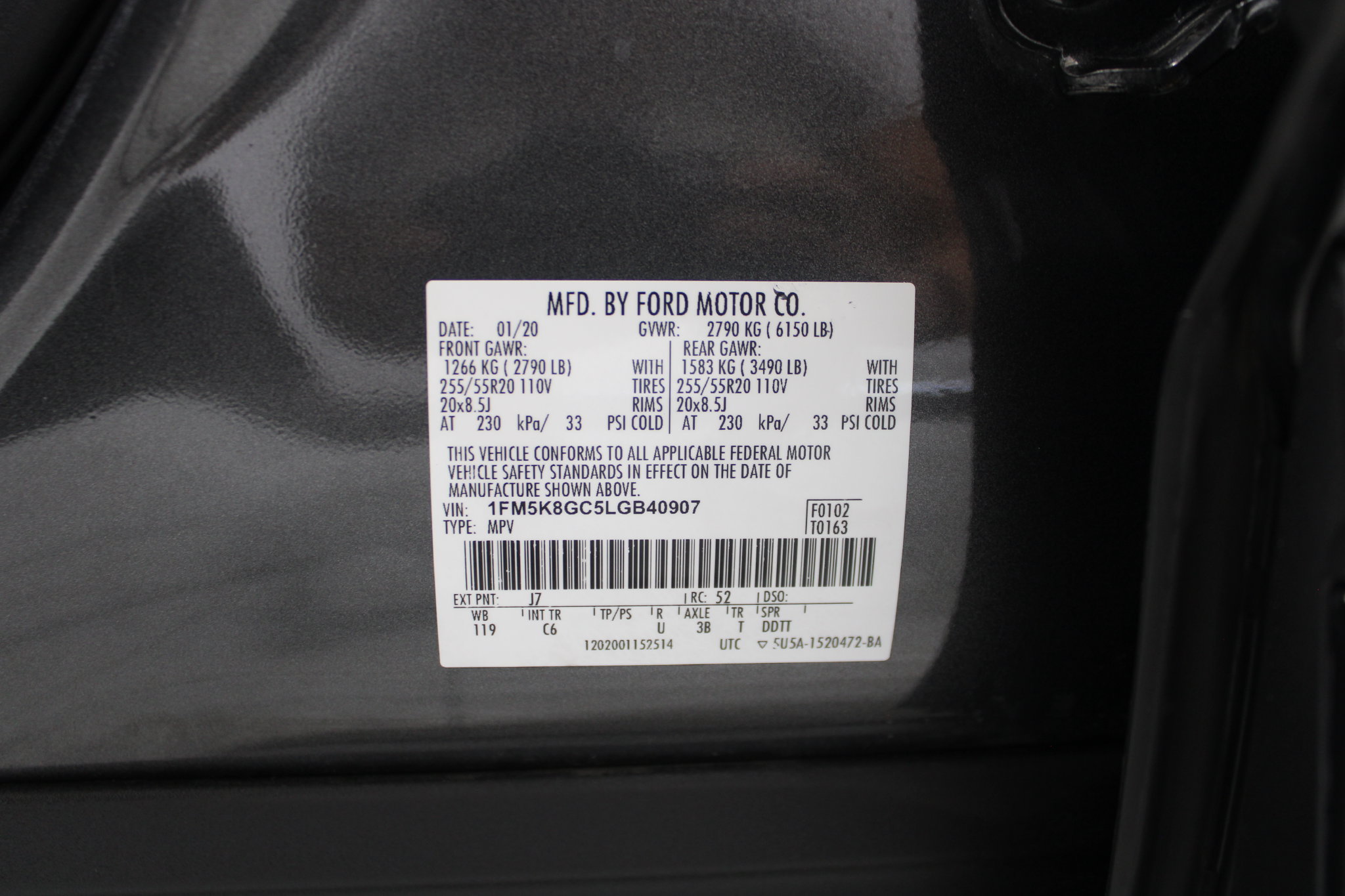 Used 2020 Ford Explorer ST w/ Premium Technology Package AWD/4WD image 39