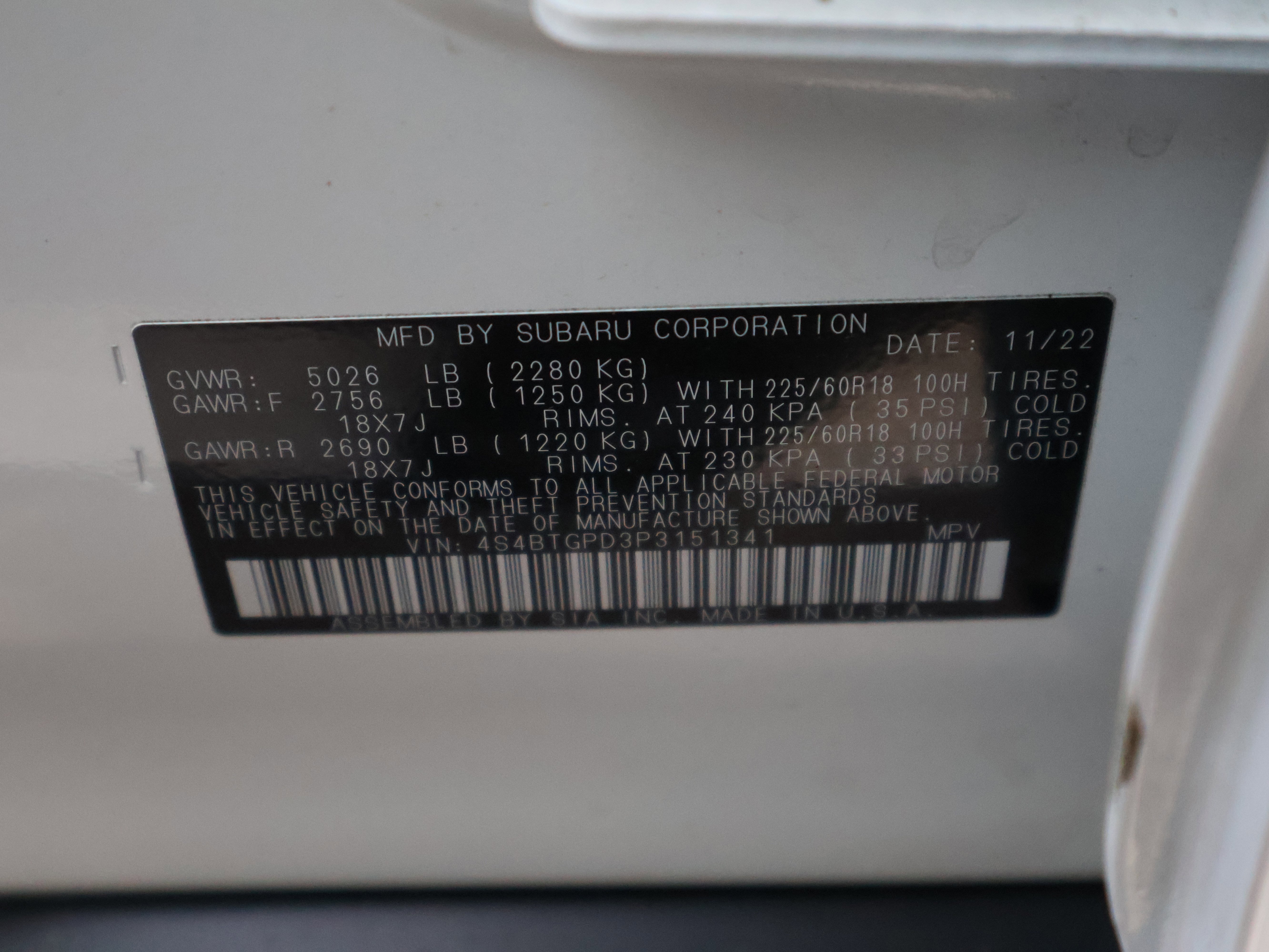 Used 2023 Subaru Outback Touring XT image 37