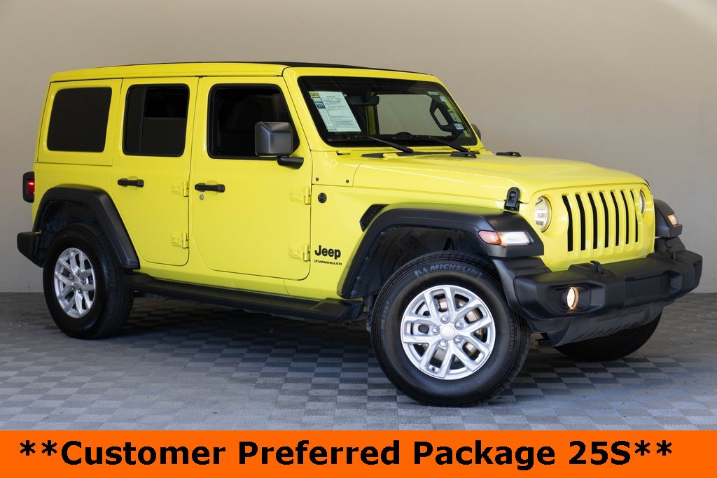 Used 2023 Jeep Wrangler Sport S w/ Sun And Sound Package image 2