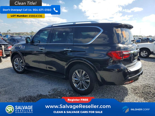 Used 2021 INFINITI QX80 Luxe RWD image 3