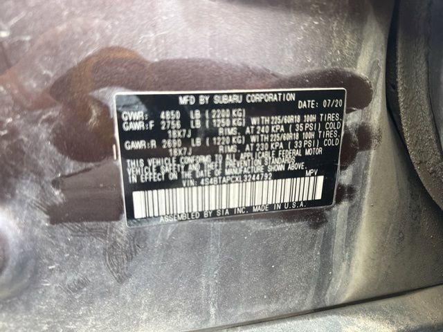 Used 2020 Subaru Outback Touring w/ Popular Package #2 image 12