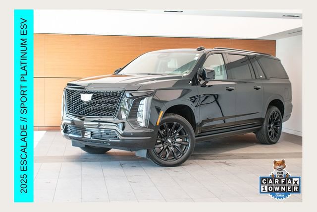 Used 2025 Cadillac Escalade ESV Sport Platinum w/ LPO, Floor Liner Package AWD/4WD image 1