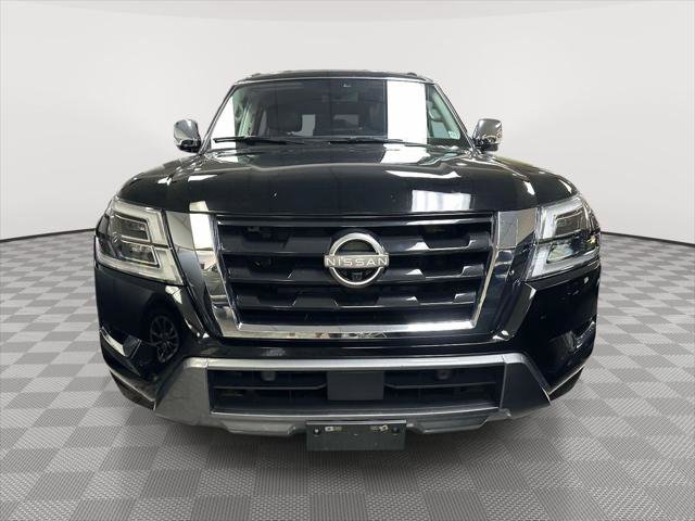 Used 2021 Nissan Armada Platinum w/ Captain's Chairs Package AWD/4WD image 2